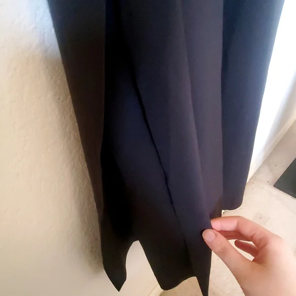 SOLD Black & Other Stories Midi Dress with Side Slits - Picture 3 of 5